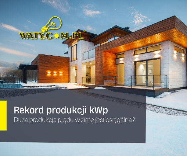 Rekord produkcji kWp